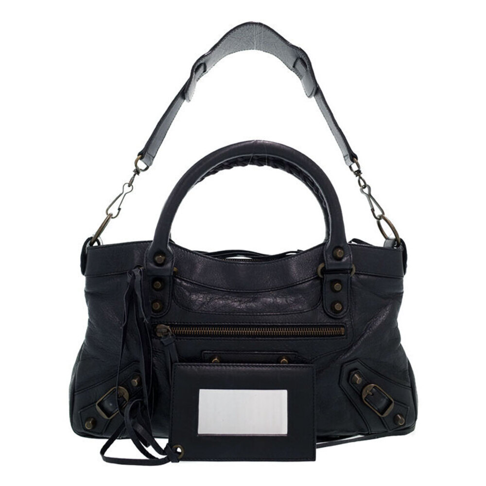 Balenciaga The Shoulder First Bag Leather - Picture 2 of 9